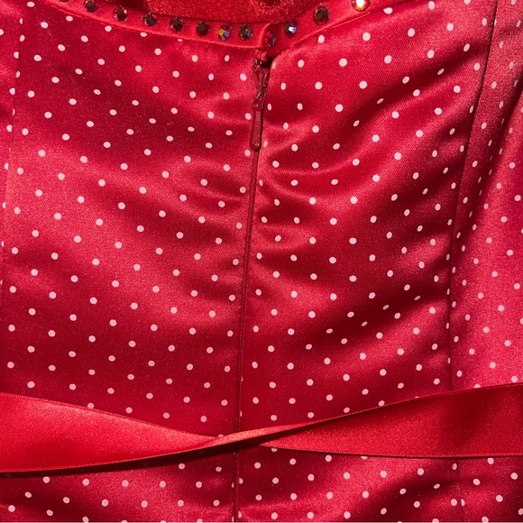 VINTAGE JESSICA MCCLINTOCK for Gunne Sax Cocktail Dress - Picture 8 of 10